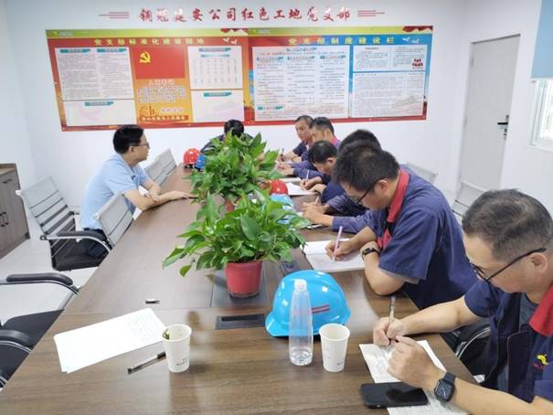 公司開展第三季度安全、環(huán)保、消防綜合檢查 